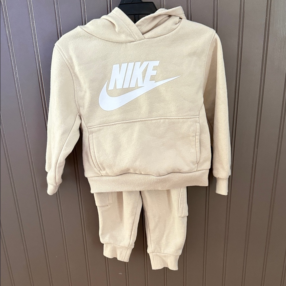 Nike Kids Cream Tracksuit